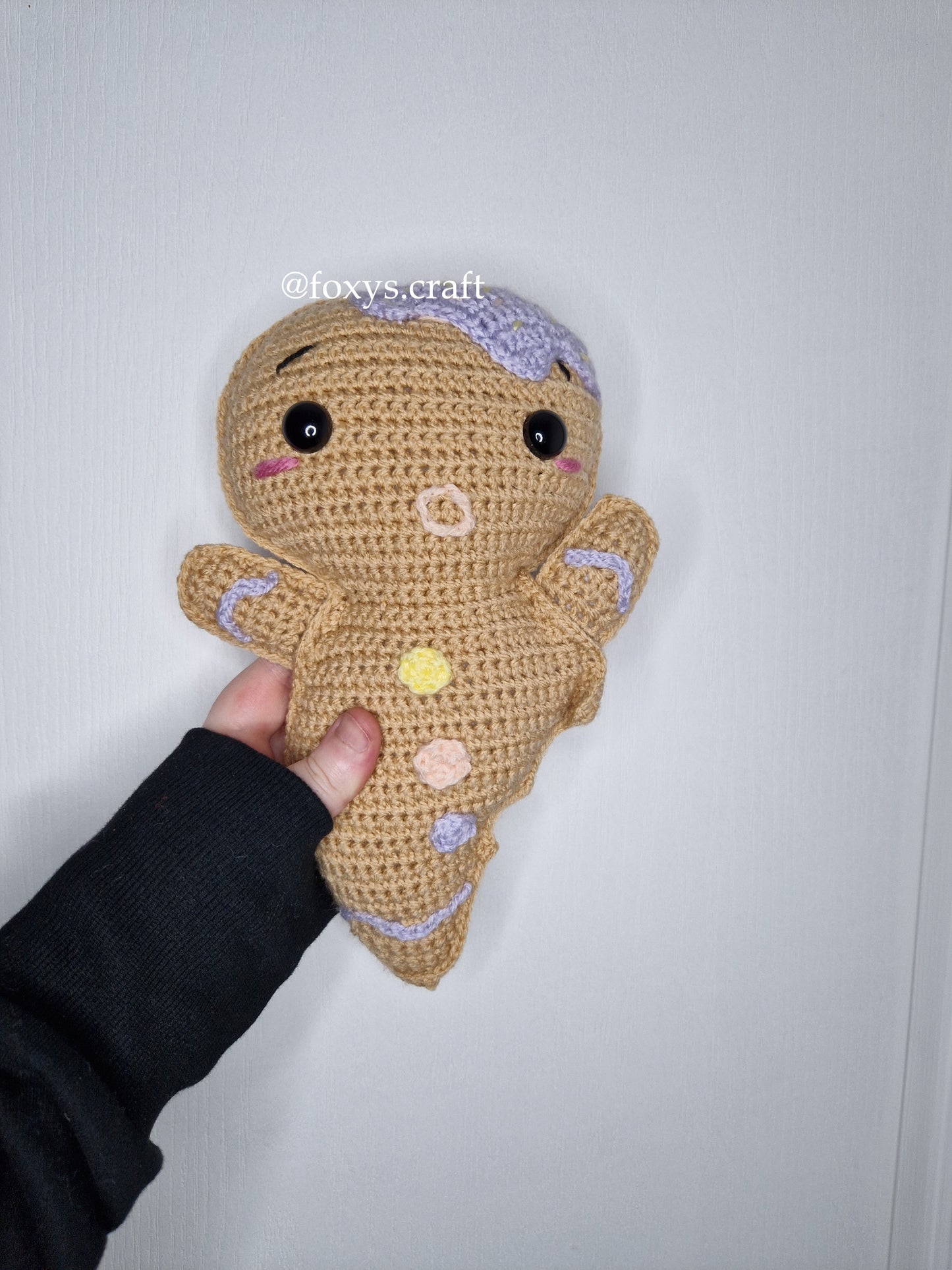 Bitten Gingerbread Man