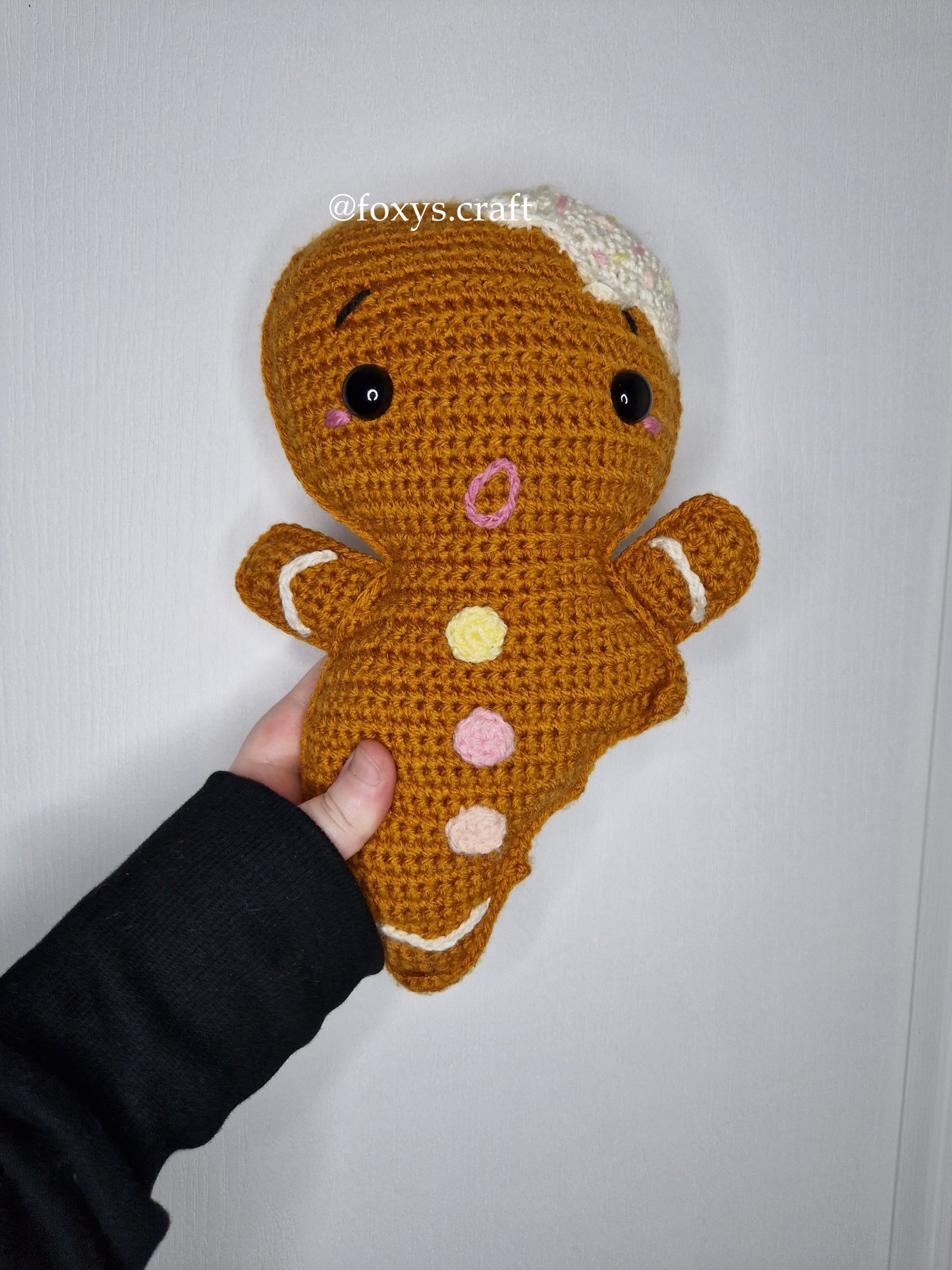 Bitten Gingerbread Man